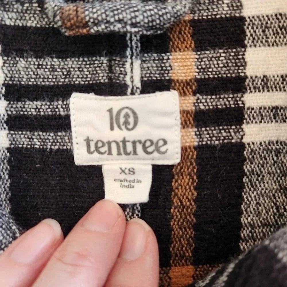 || TEN TREE || plaid jacket - Picture 8 of 9